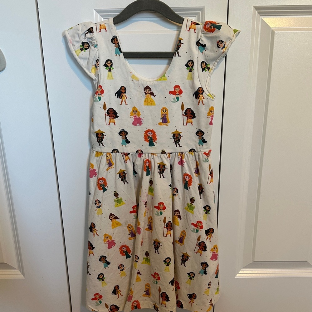 Colorful Princess Print Dress